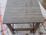Diy Driftwood Table With A Nice Color