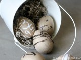 modern Easter eggs