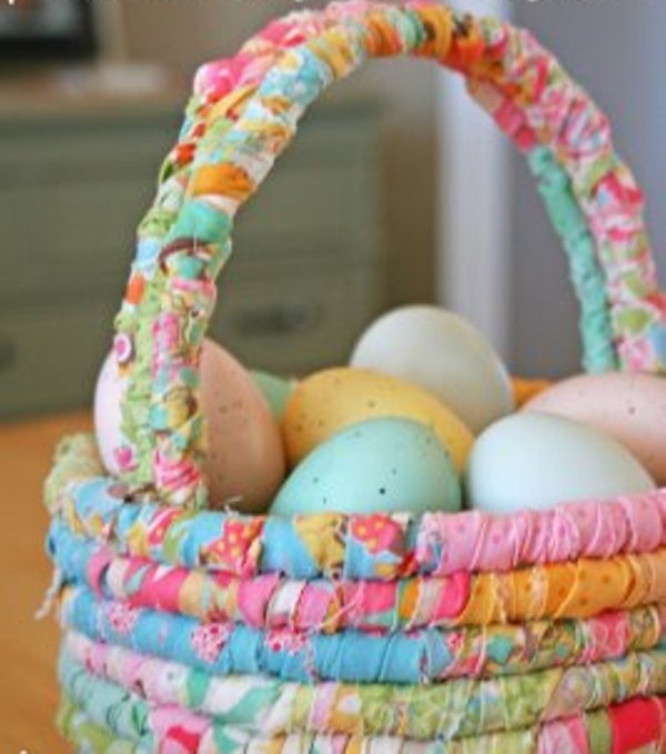 Diy Easter Fabric Basket
