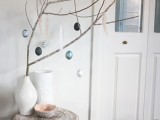 Diy Easter Tree With Eggs As Acool Centerpiece