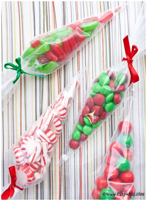 Christmas candy cones (via cakewhiz)