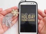 Christmas phone charms