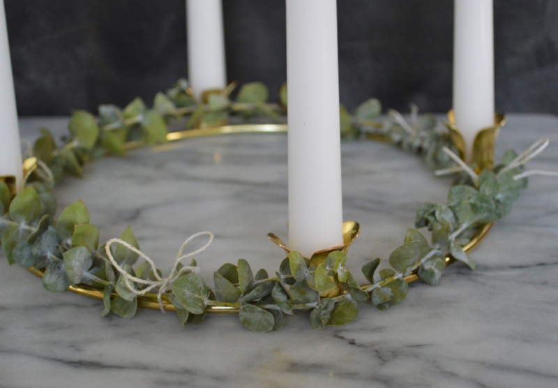 eucalyptus advent wreath