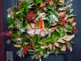 magnolia JOY wreath