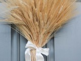 wheat bundle wreath