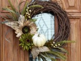 new fall wreath