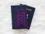 Diy Felt Cutout Passport Case