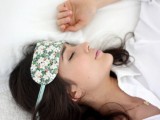 Diy Floral Patterned Sleeping Mask