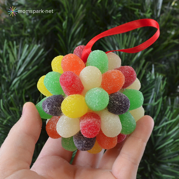 gum drop ornaments (via momspark)
