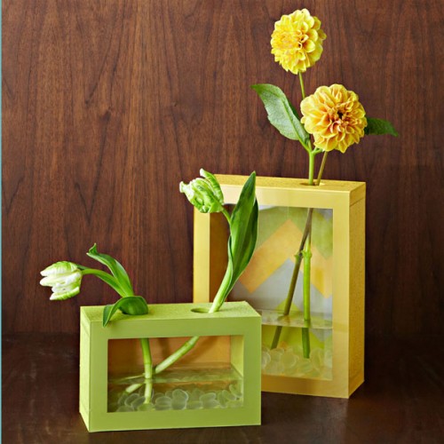 DIY Frame VasesTo Create A Flower Masterpiece
