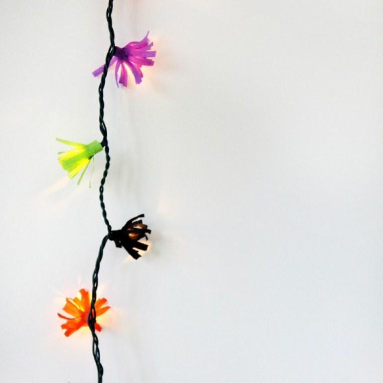 Diy Fringe Lights For Exciting Fall Parties