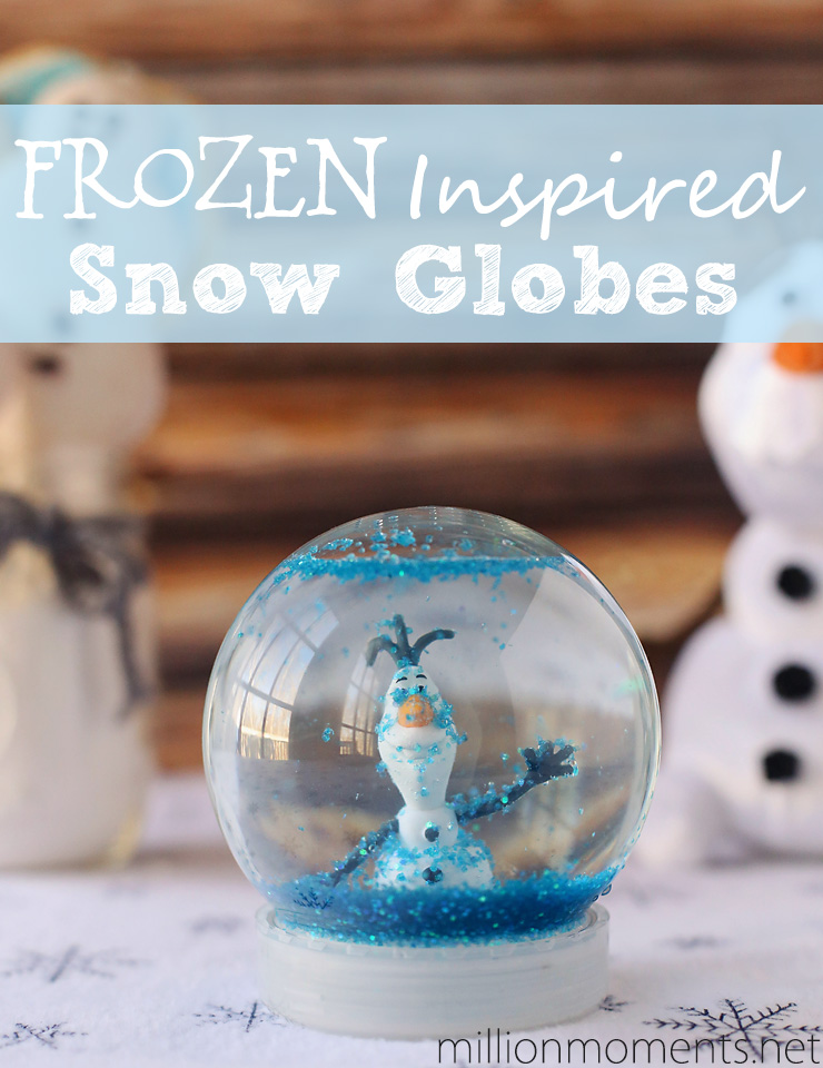 Olaf snow globe