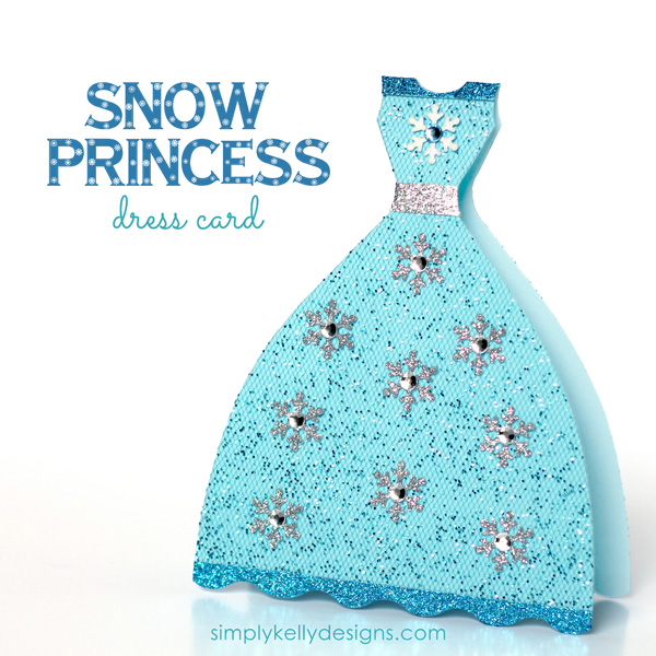 Elsa Frozen princess card