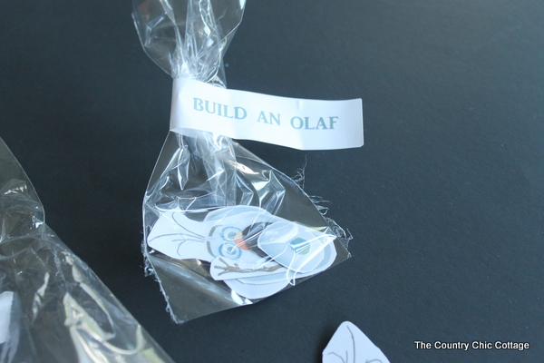 Olaf party favors