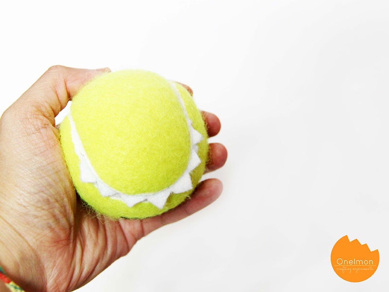 Diy Fun Coin Purse Of A Tennis Ball