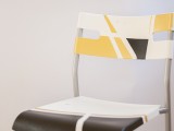 geometric IKEA chair hack