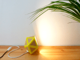 cardboard table lamp