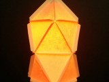 geo paper lamps