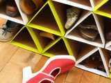 diy-geometric-shoe-rack-of-cardboard-8