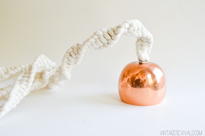 Picture Of diy giant macrame rope lights  8