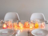 Diy Glitter Votives For Your Holiday Table