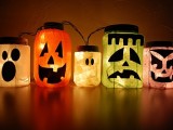 DIY Glowing Monster Jars photo