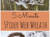 spider web wreath