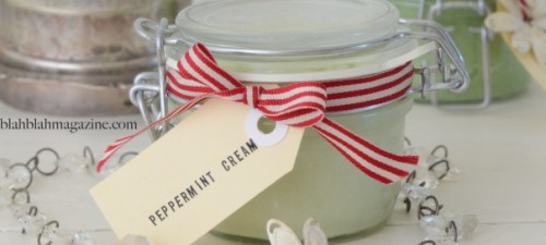 peppermint and tea tree foot cream (via blahblahmagazine)