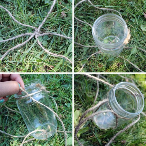 DIY Hanging Candle Lanterns For Outdoors
