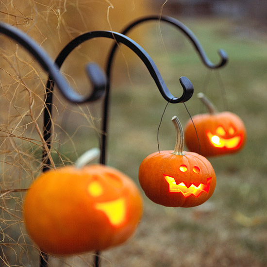 Diy Hanging Pumpkin Lanterns