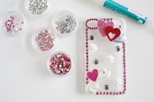 Diy Heart Mobile Phone Case For Valentines Day
