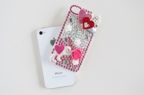 Diy Heart Mobile Phone Case For Valentines Day