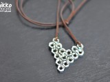 Diy Hex Nut Pendant As A Gift For Valentines Day
