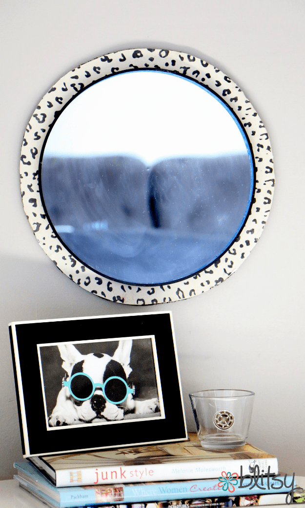 leopard print mirror (via blitsycrafts)