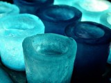 colorful ice shot glasses