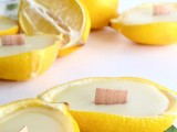 lemon beeswax candles