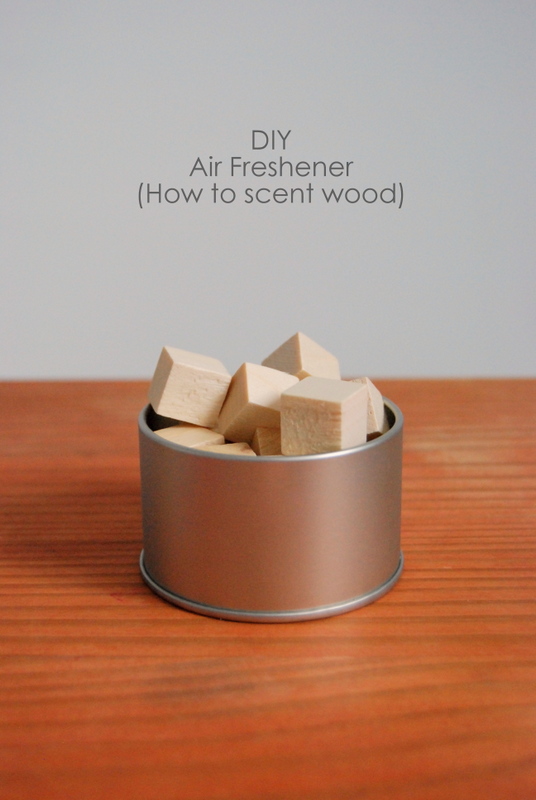 scented wood cubes