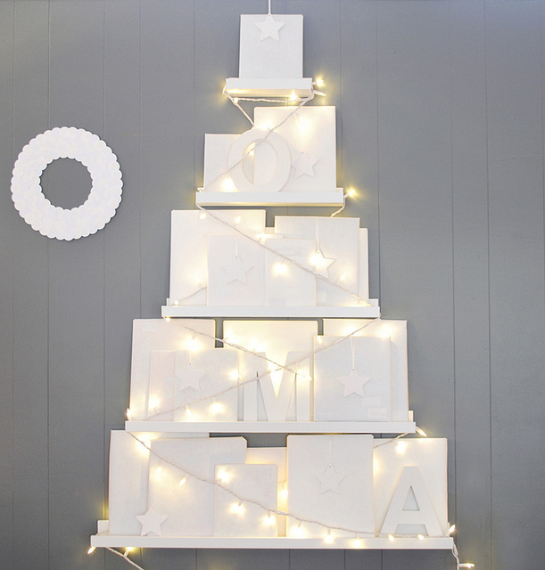 Diy Ikea Ribba Christmas Tree