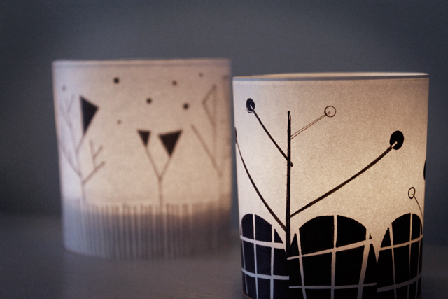 Diy Illustrated Candle Holder Covers