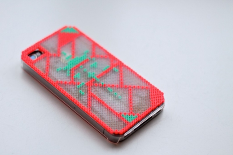 Diy Iphone Cover Of Hama Minib Beads
