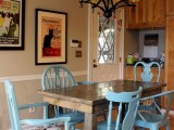 Diy Kitchen Chairs Painting And Reupholstering
