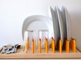 Diy Kitchen Organizer To Dry The Dishes
