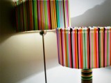 Diy Lamps Made Of Plastic Cups And Straws