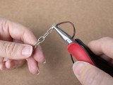 Diy Leather Wrap Stamped Metal Bracelet