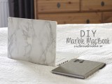 Diy Marble Laptop Decoratin