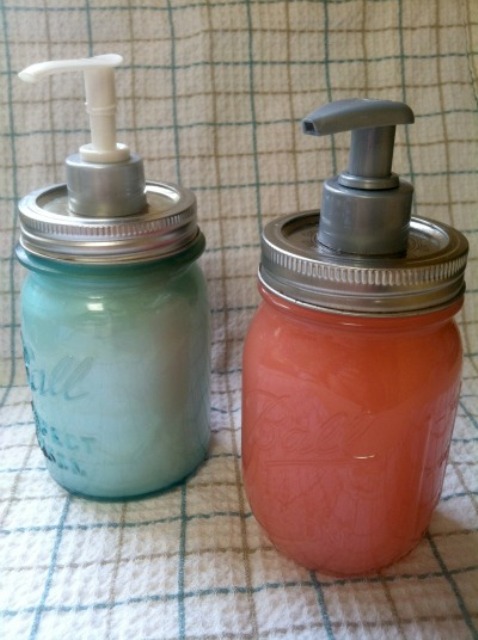 Diy Mason Jar Soap Dispenser