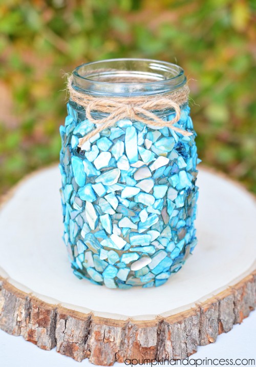 beach-inspired candle lantern (via shelterness)