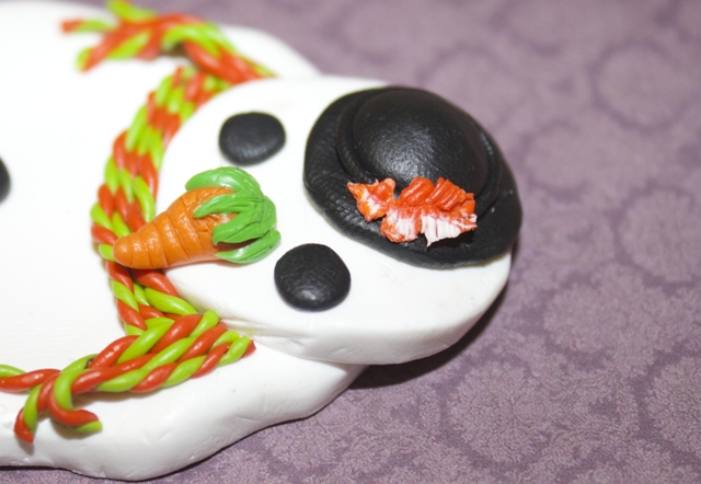 Picture Of diy melting snowman hanging ornament  5