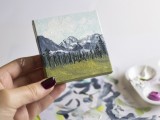 diy-mini-mountain-paintings-for-easy-home-decor-6