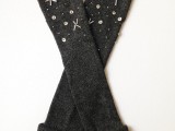 Diy Mittens With Star Space Pattern